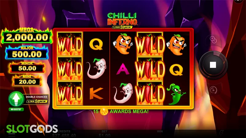 Chilli Inferno: Link & Win Slot - Screenshot 