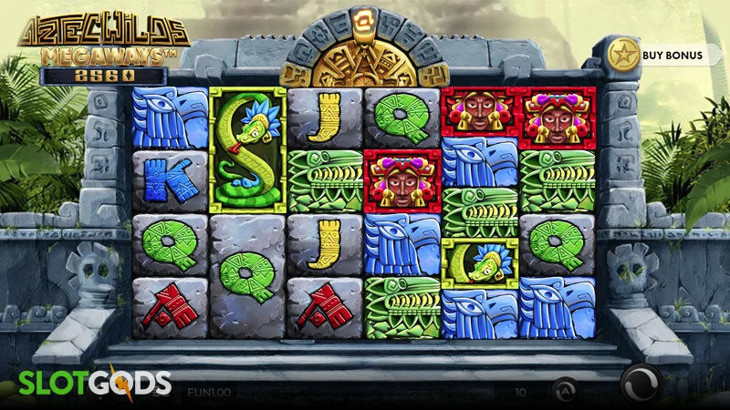 Aztec Wilds Megaways Slot - Screenshot 1
