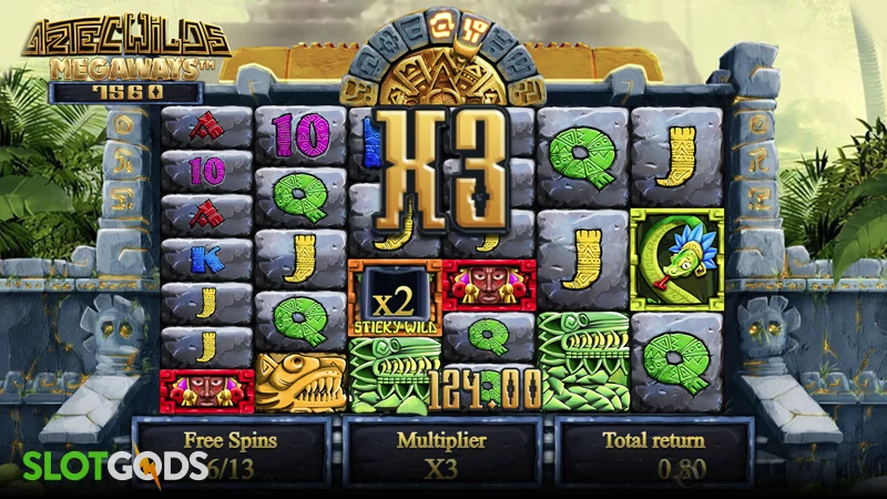Aztec Wilds Megaways Slot - Screenshot 2