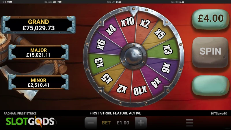 Ragnar: First Strike Slot - Screenshot 4