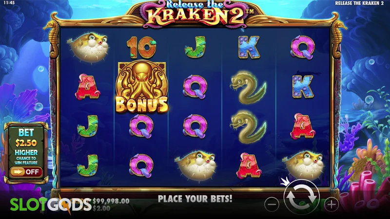 Release the Kraken 2 Slot - Screenshot 1
