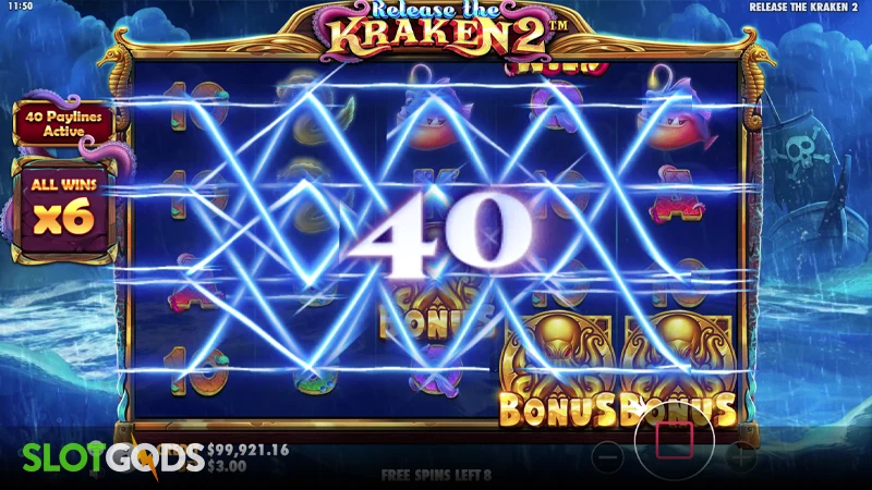 Release the Kraken 2 Slot - Screenshot 2