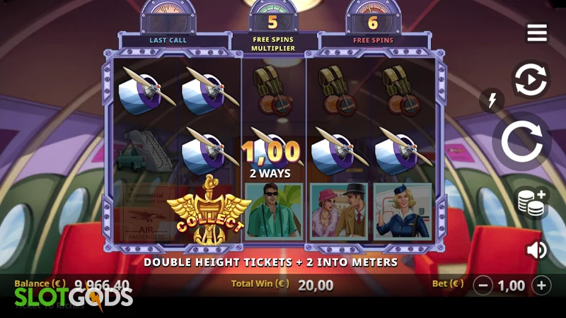 Ticket to Riches Slot - Screenshot 2