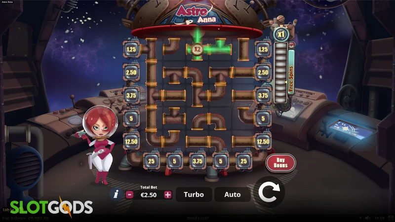 Astro Anna Slot - Screenshot 1