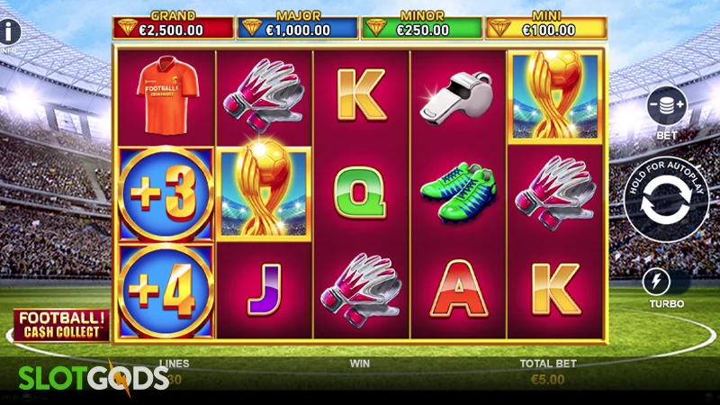 Football Cash Collect Slot - Screenshot 