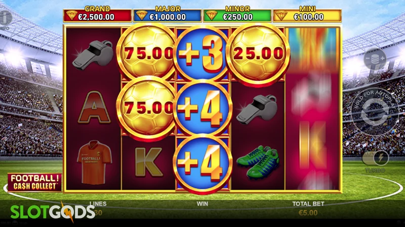 Football Cash Collect Slot - Screenshot 2