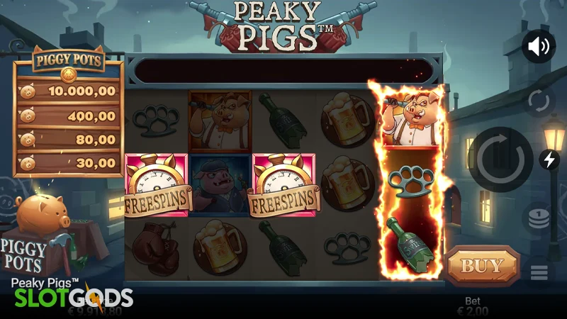 Peaky Pigs Slot - Screenshot 2