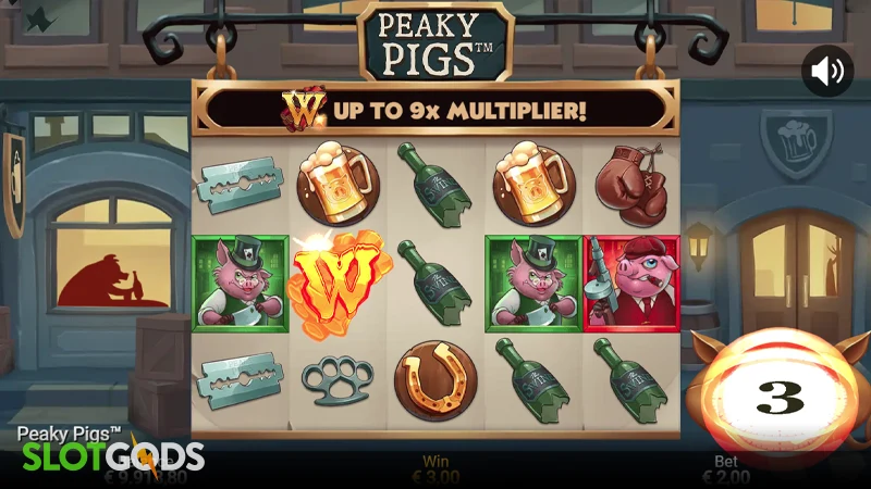 Peaky Pigs Slot - Screenshot 3