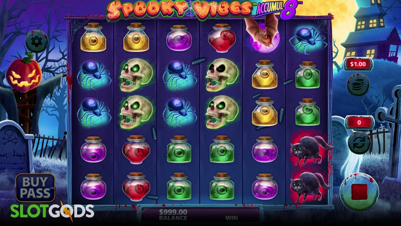 Spooky Vibes Accumul8 Slot - Screenshot 1