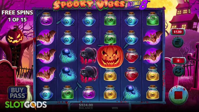 Spooky Vibes Accumul8 Slot - Screenshot 2