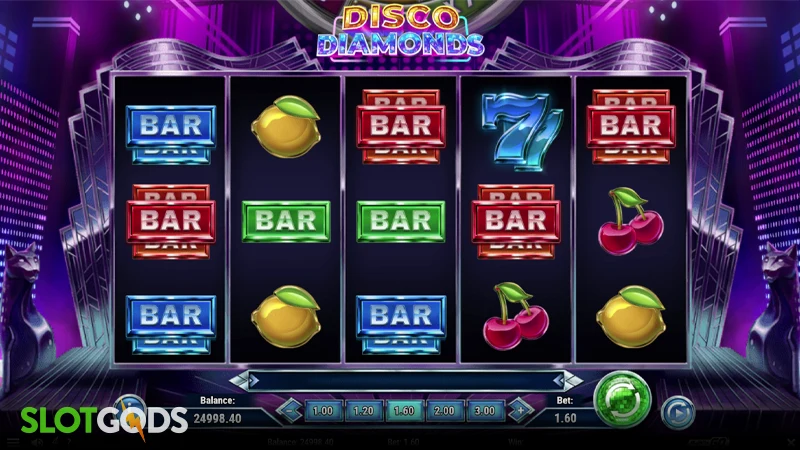 Disco Diamonds Slot - Screenshot 1
