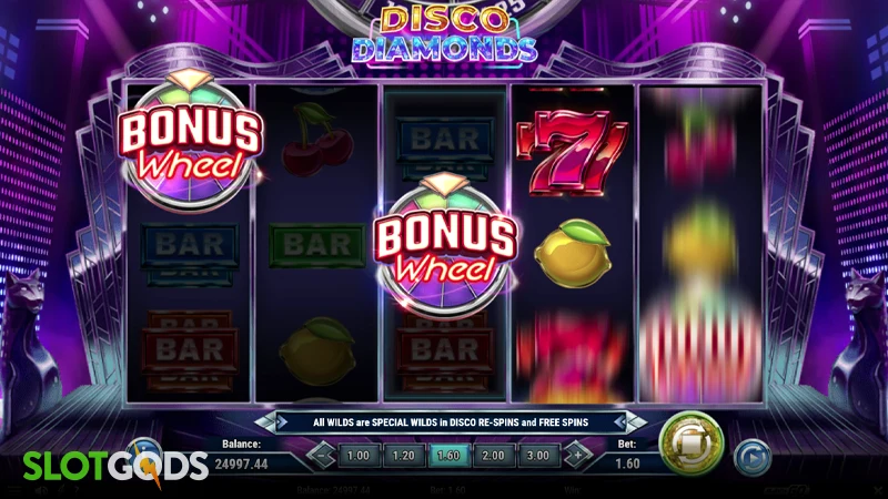 Disco Diamonds Slot - Screenshot 2