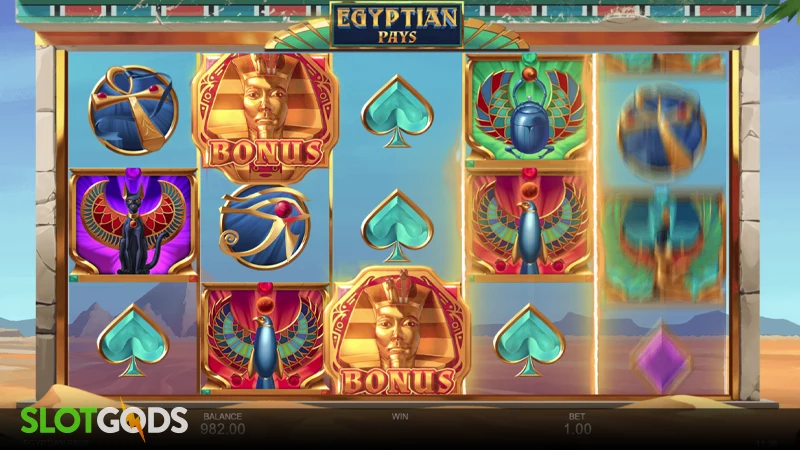Egyptian Pays Slot - Screenshot 3