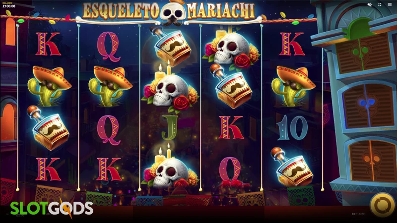 Esqueleto Mariachi Slot - Screenshot 1