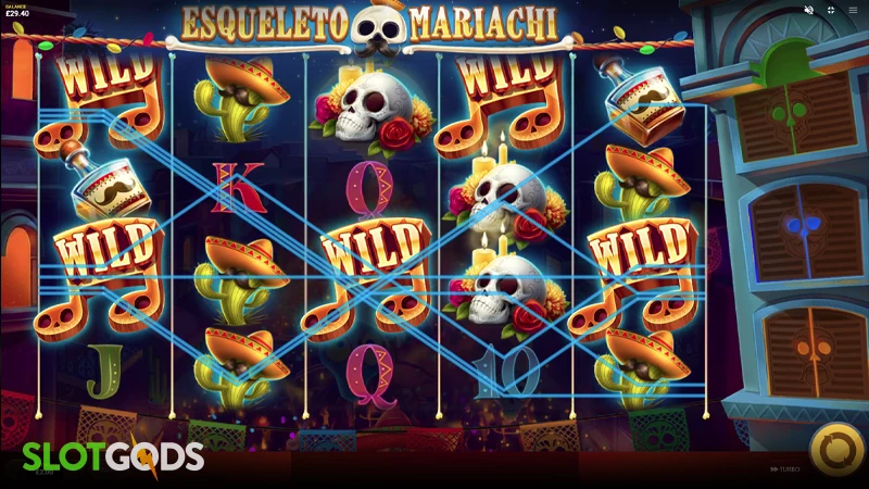 Esqueleto Mariachi Slot - Screenshot 2