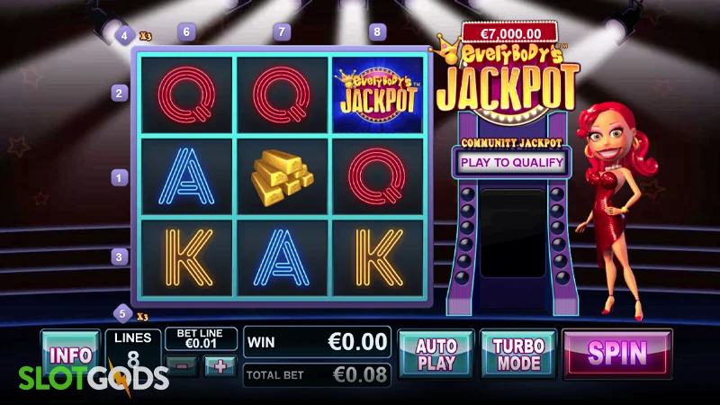 Everybody's Jackpot Slot - Screenshot 