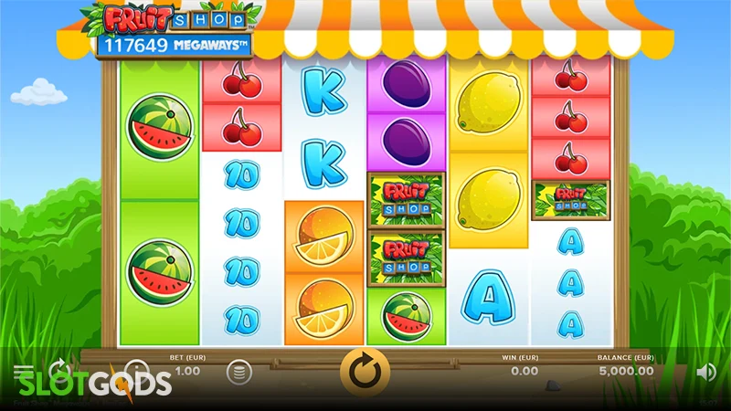 Fruit Shop Megaways Slot - Screenshot 