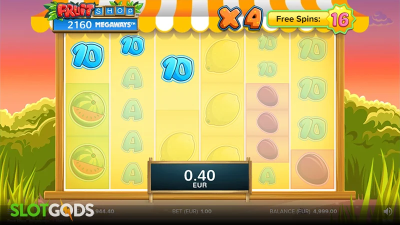 Fruit Shop Megaways Slot - Screenshot 2