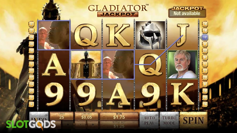 Gladiator Slot - Screenshot 2