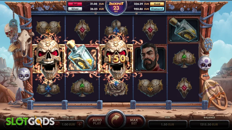 Golden Skulls Slot - Screenshot 2