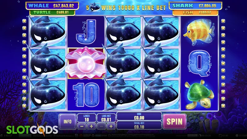 Great Blue Jackpot Slot - Screenshot 
