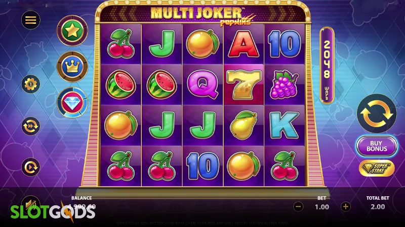 Multi Joker PopWins Slot - Screenshot 1