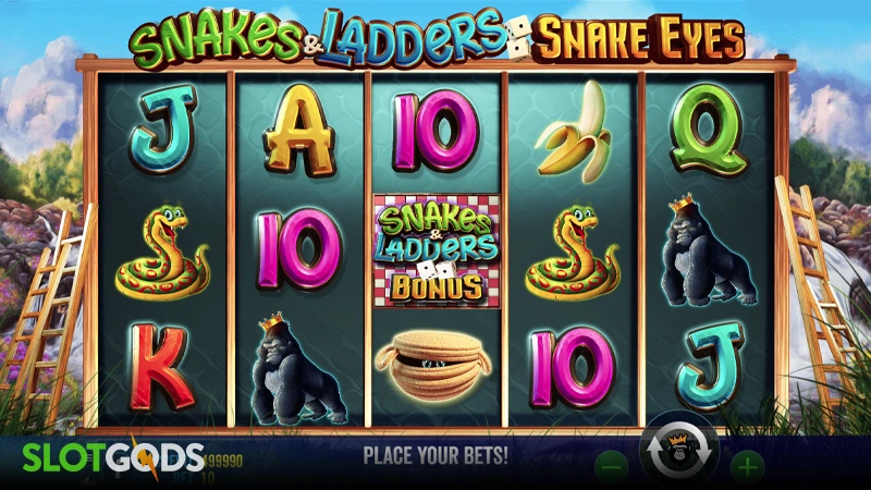 Snakes & Ladders: Snake Eyes Slot - Screenshot 1