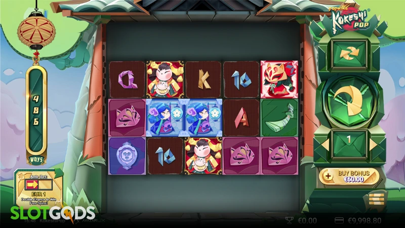 KokeshiPop Slot - Screenshot 
