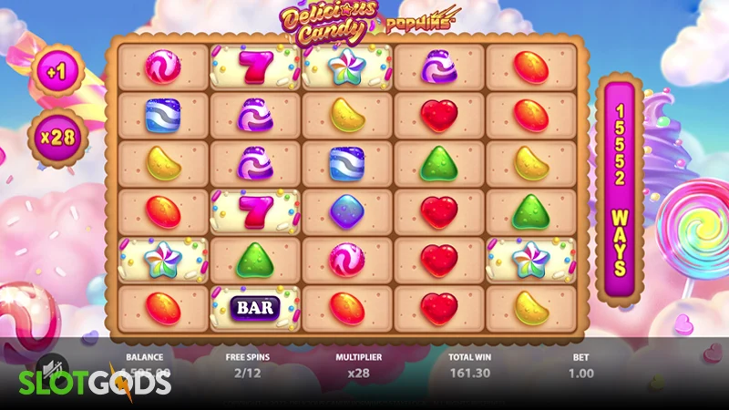 Delicious Candy PopWins Slot - Screenshot 3