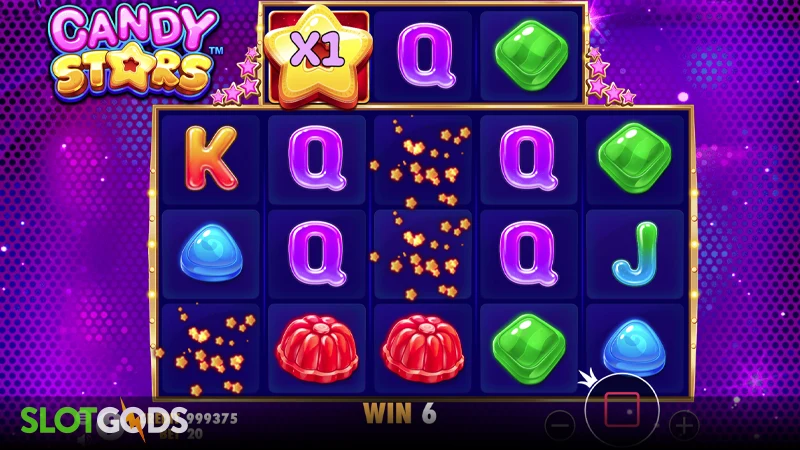 Candy Stars Slot - Screenshot 2