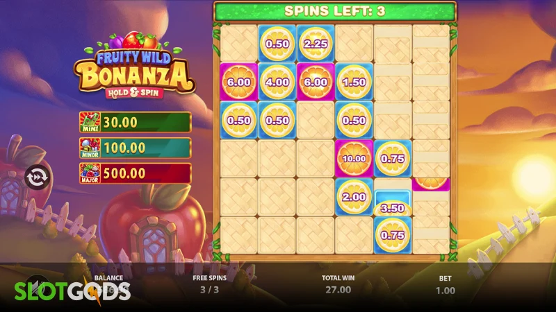 Fruity Wild Bonanza Slot - Screenshot 2