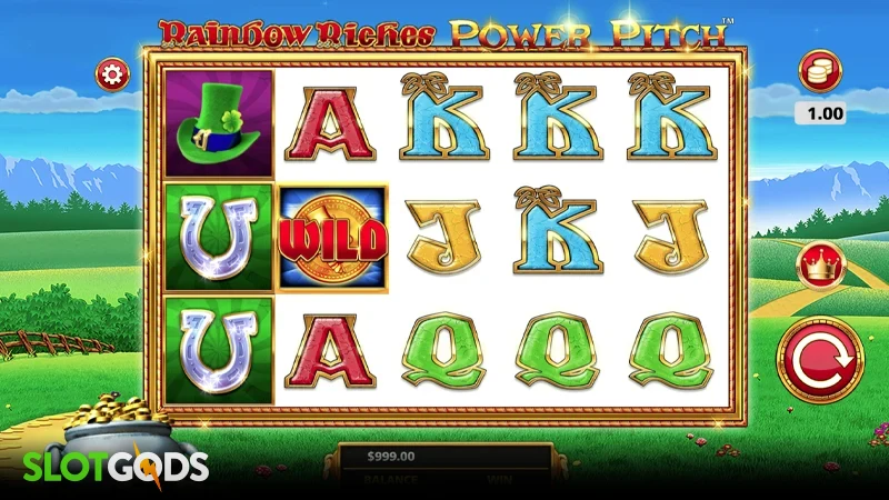Rainbow Riches Power Pitch Slot - Screenshot 1