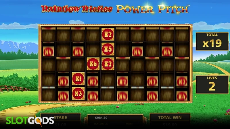 Rainbow Riches Power Pitch Slot - Screenshot 4