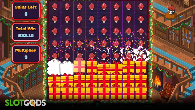Santa's Stack: Dream Drop Slot - Screenshot 