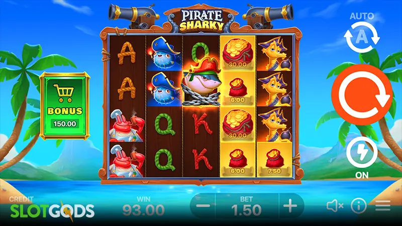 Pirate Sharky Slot - Screenshot 3