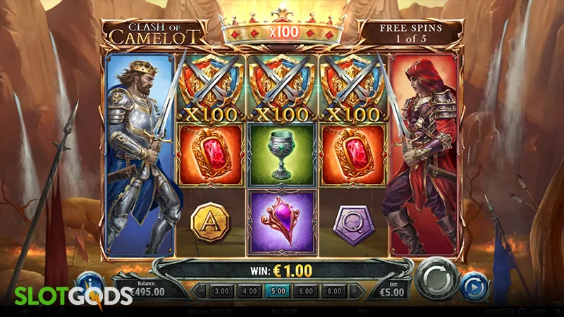 Clash of Camelot Slot - Screenshot 3