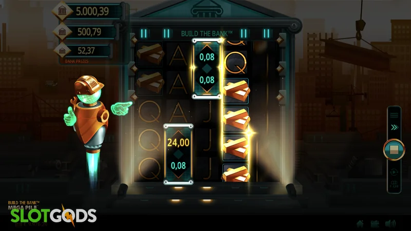 Build The Bank Slot - Screenshot 2