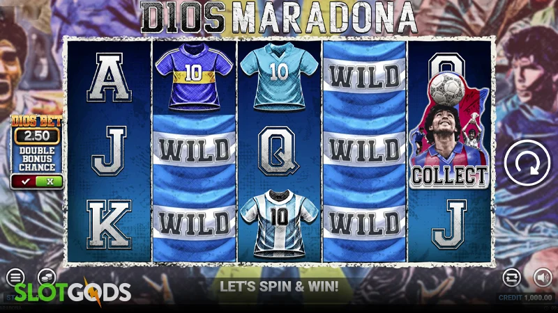 D10S Maradona Slot - Screenshot 1
