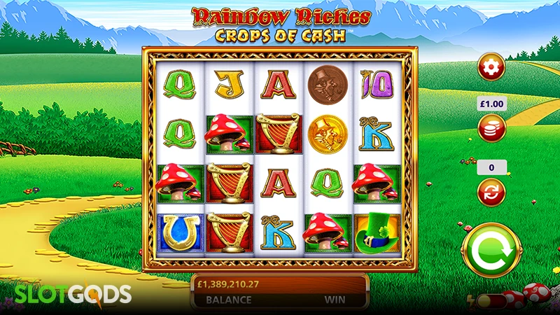 Rainbow Riches: Crops of Cash Slot - Screenshot 2