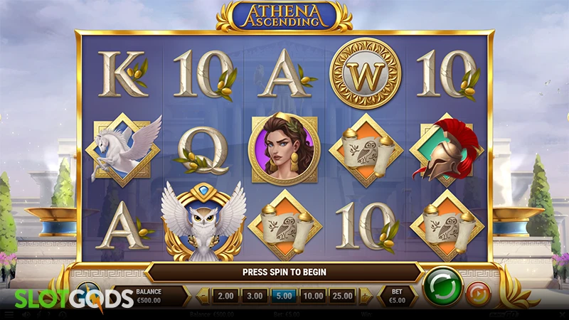 Athena Ascending Slot - Screenshot 1