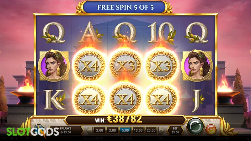 Athena Ascending Slot - Screenshot 2