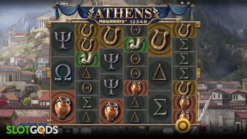 Athens Megaways Slot - Screenshot 1
