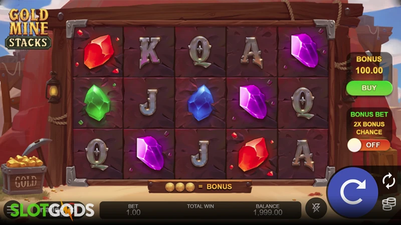 Gold Mine Stacks Slot - Screenshot 
