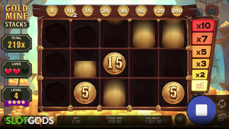 Gold Mine Stacks Slot - Screenshot 3