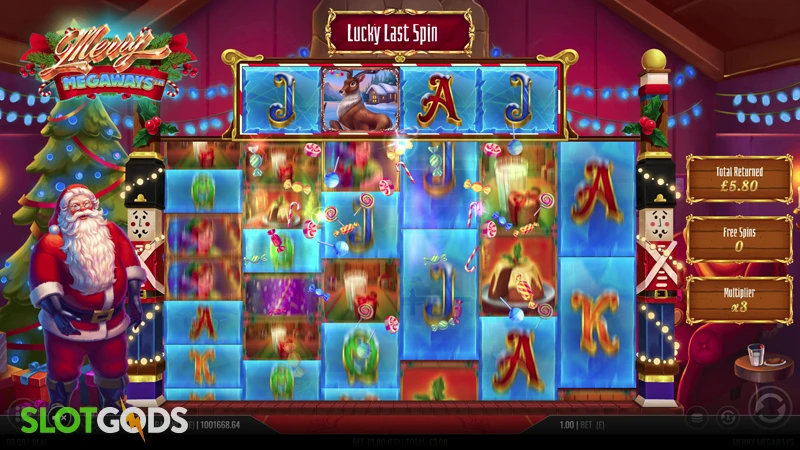 Merry Megaways Slot - Screenshot 3