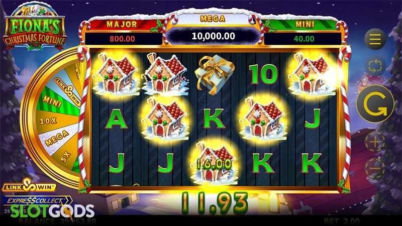Fiona's Christmas Fortune Slot - Screenshot 1