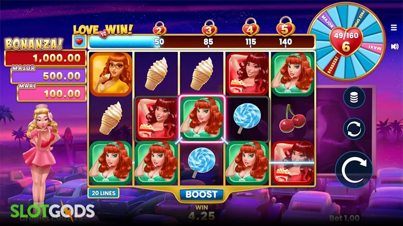 Betty's Big Bonanza Slot - Screenshot 1
