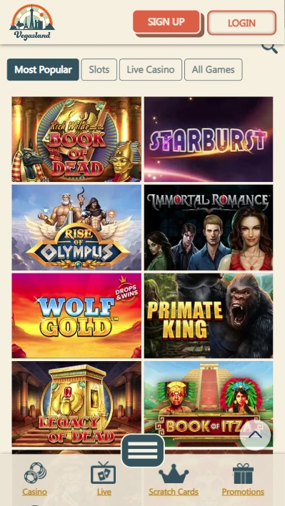 VegasLand Mobile Screenshot 4