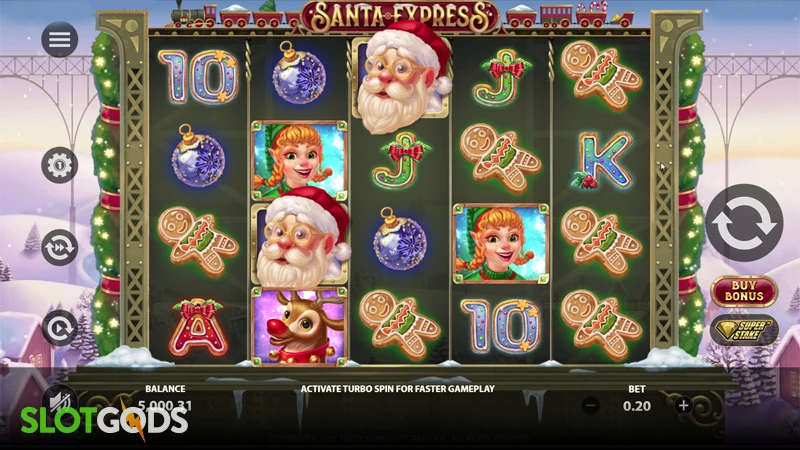 Santa Express Slot - Screenshot 1