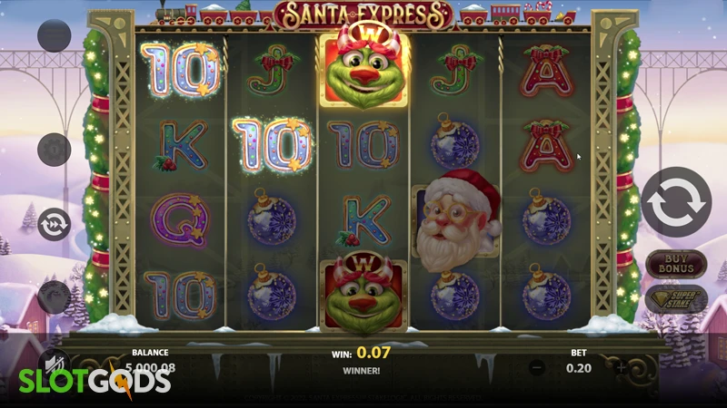 Santa Express Slot - Screenshot 2